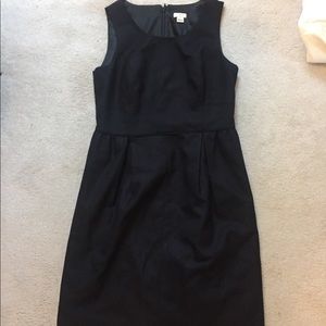 Black J Crew dress